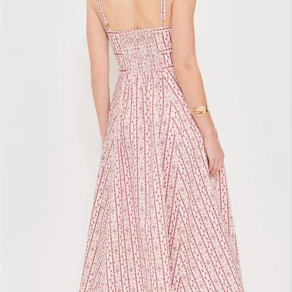 Hill House Home The Margot Dress in Pink Emma Stripe - Picture 2 of 9